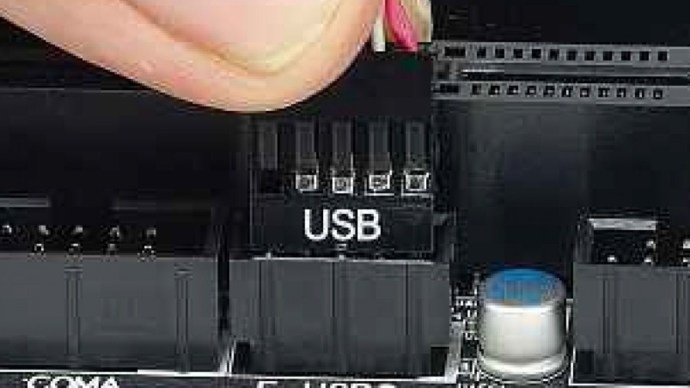 마더보드 연결 USB 라이저