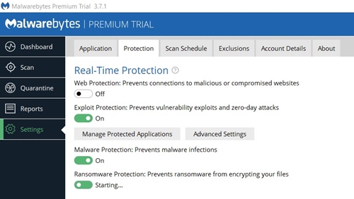 Protection contre les malwares
