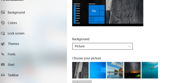 Windows 10 바탕 화면을 사용자 지정하는 방법