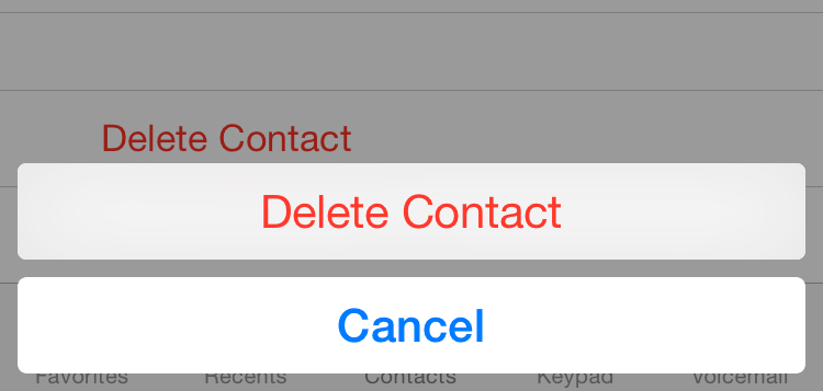 Comment supprimer tous les contacts sur l'iPhone