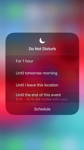iphone wie man "Bitte nicht stören" deaktiviert