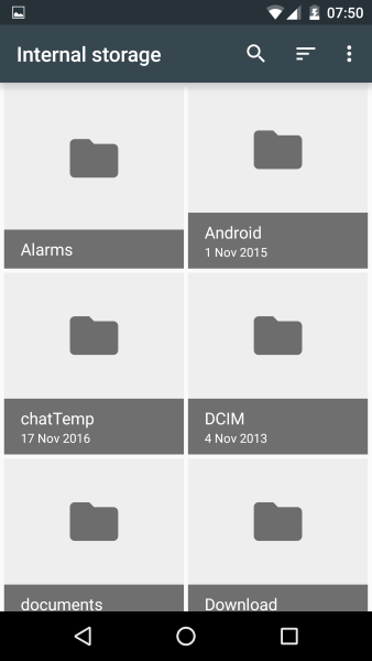 모든 Android 파일을 업로드, 다운로드 및 확인하는 방법3