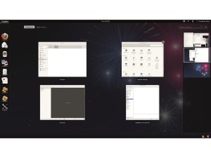 Desktop-ul Fedora tinde spre minimalist