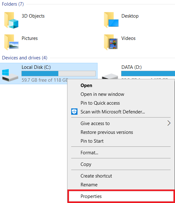 Windows 파일 탐색기